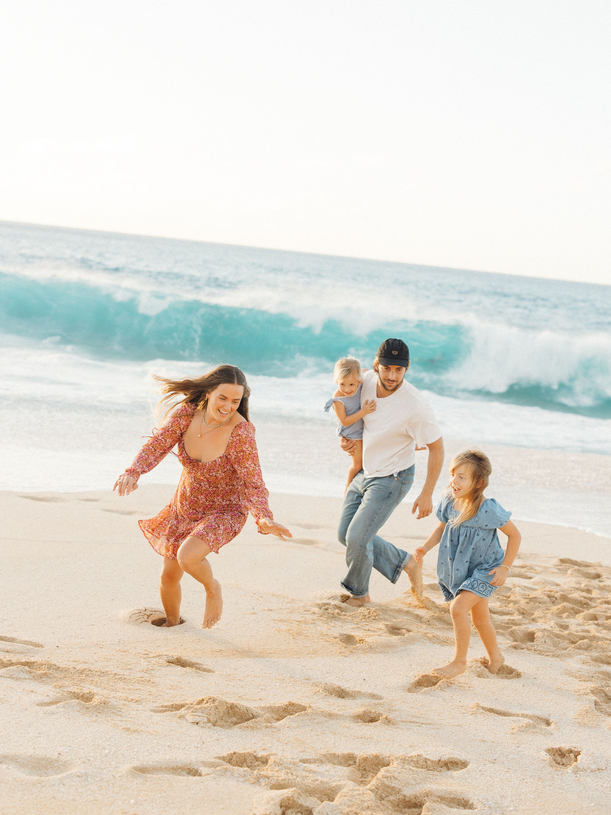 Family session outdoors