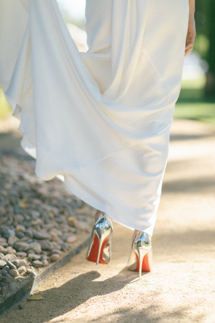Louboutin shoes detail