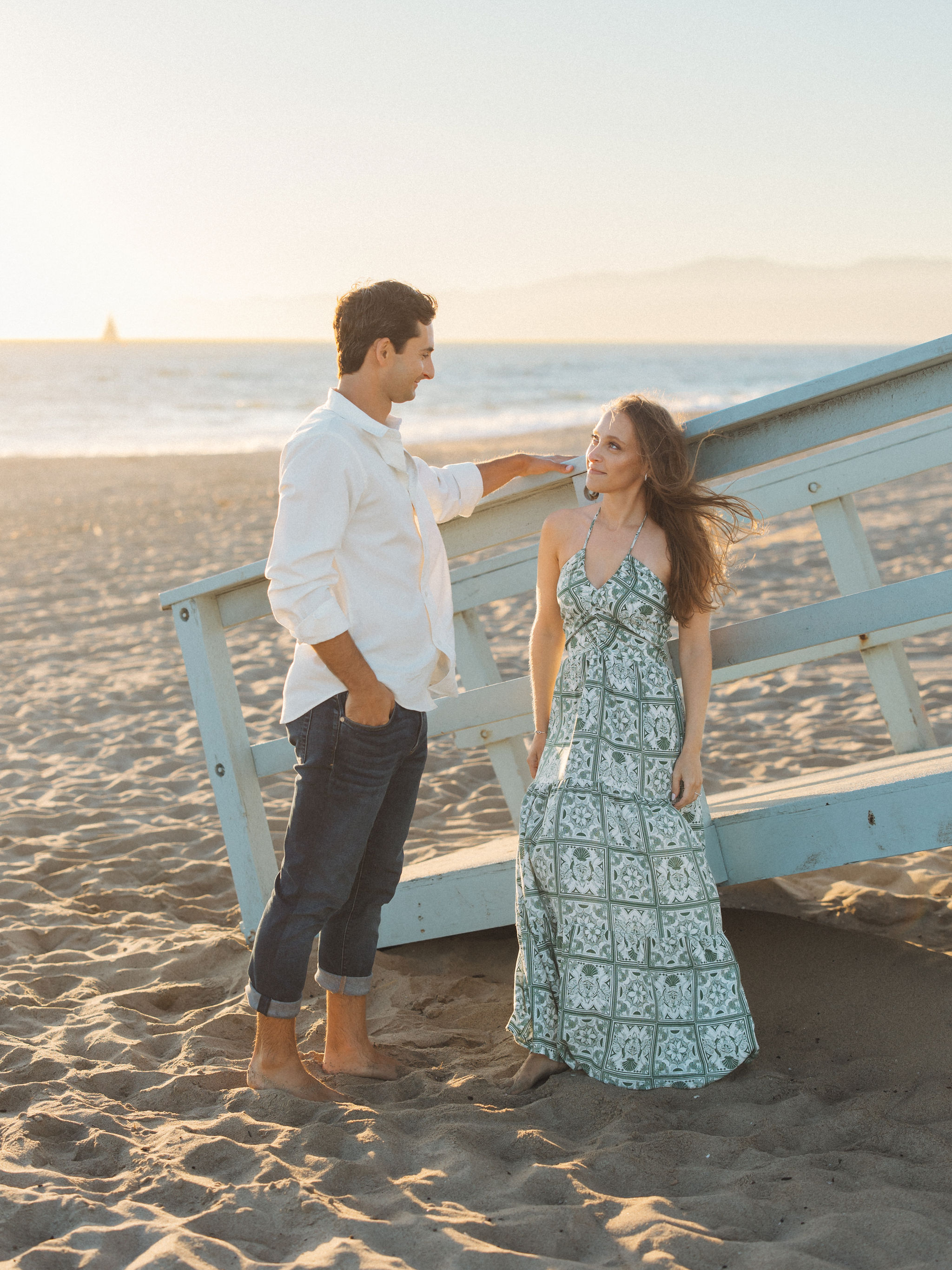 Proposal photography beach